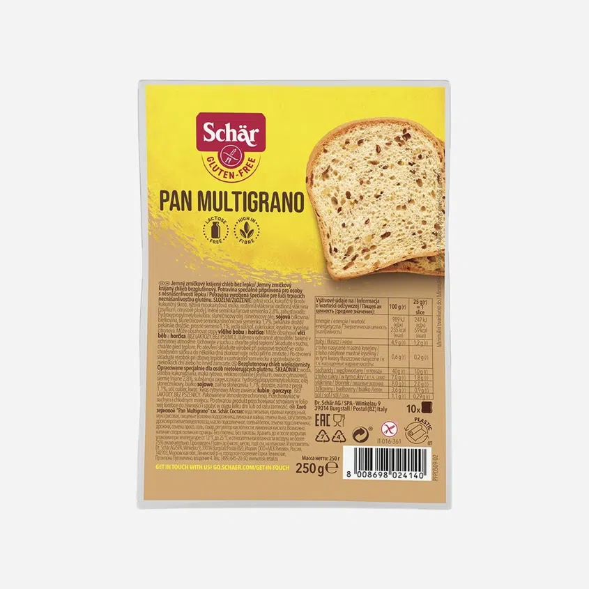 PAN MULTIGRANO bezlepkový
