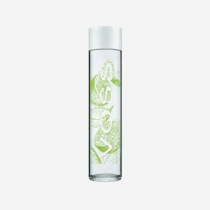 Perlivá voda limetka, máta ve skle 12 x 375 ml