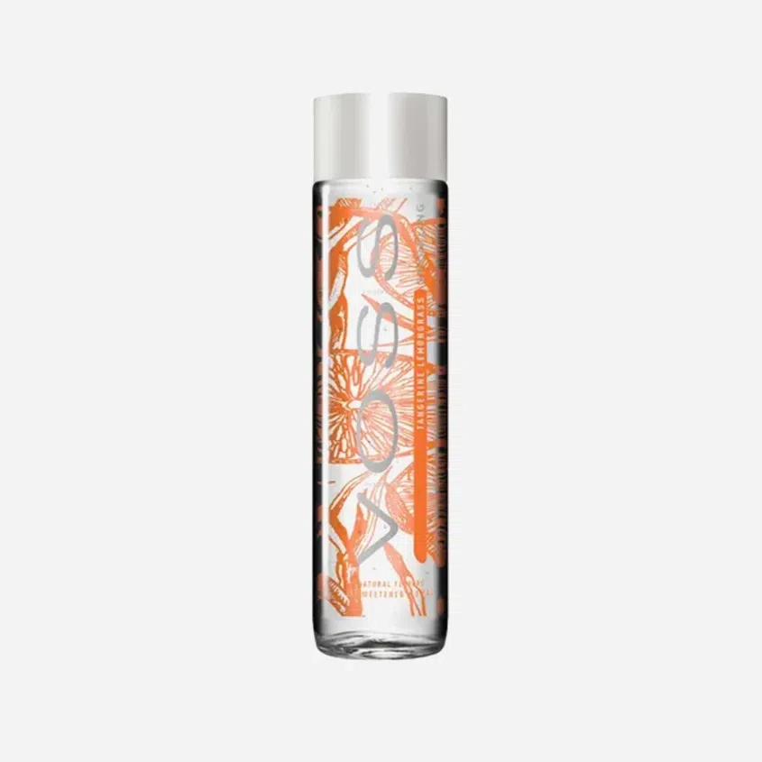 Perlivá voda mandarinka, lemongrass ve skle 12 x 375 ml