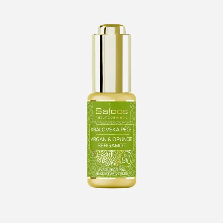 Pěstící olej Argan, opuncie a bergamot