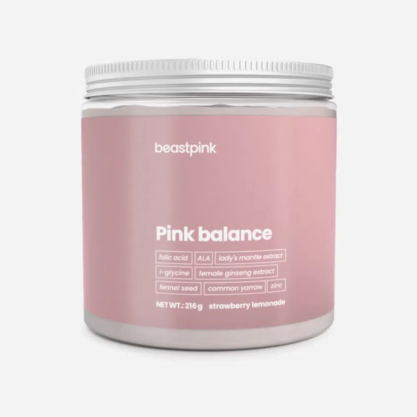 Pink Balance strawberry lemonade 6 x 216 g