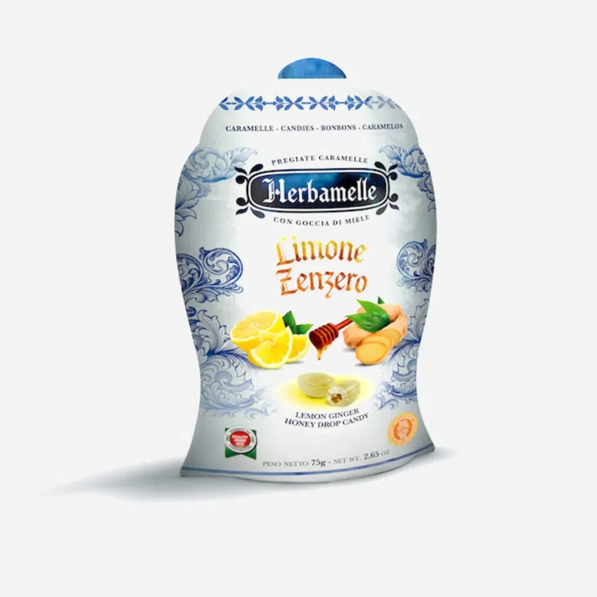 plněné bonbony citron - zázvor 6 x 75 g