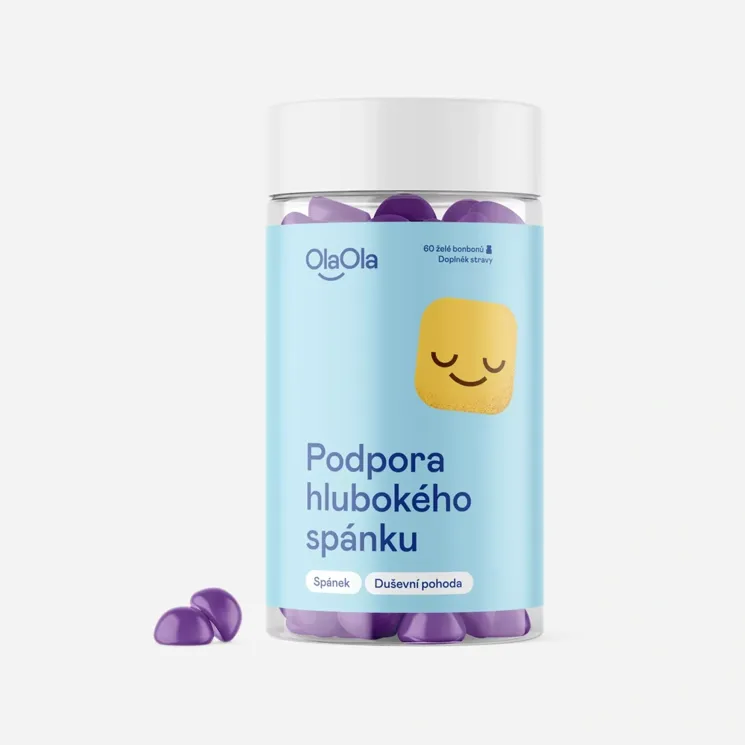 Podpora hlubokého spánku želé