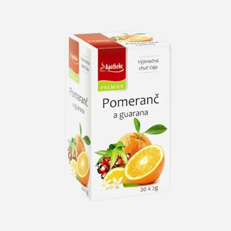 Pomeranč a guarana 6 x 40 g