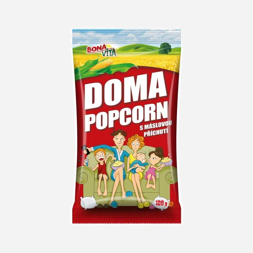 Popcorn máslový 6 x 100 g
