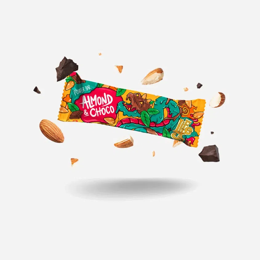 Power bar mandle a čokoláda 12 x 50 g