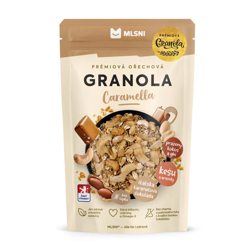 Prémiová granola Caramella 6 x 400 g