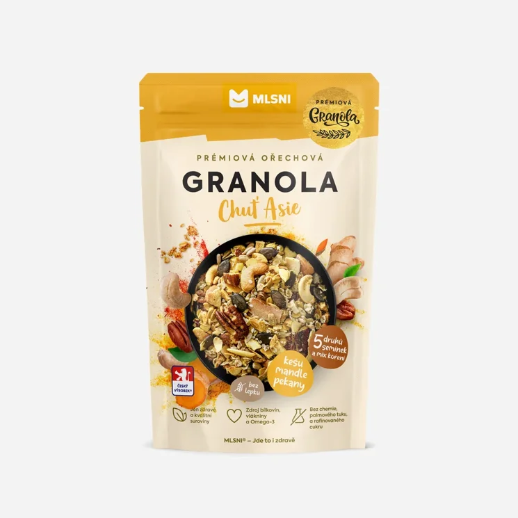 Prémiová granola Chuť Asie 6 x 400 g