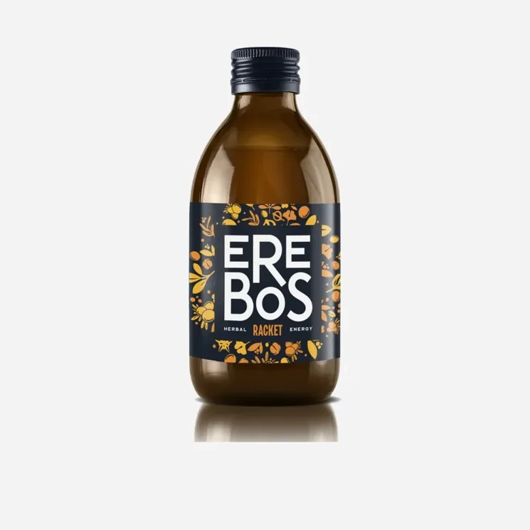 Přírodní energetický nápoj Racket