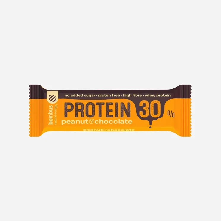 PROTEIN 30 % Arašídy a čokoláda 12 x 50 g