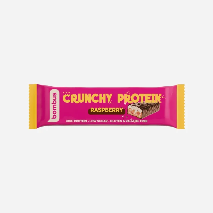 Protein crunchy bar malina