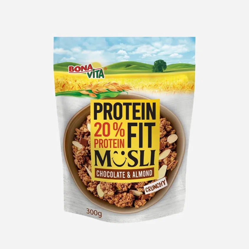Protein fit müsli čokoláda a mandle 6 x 300 g