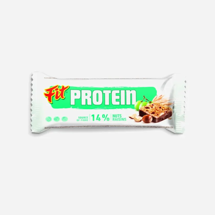 Protein oříšek a rozinka kakao
