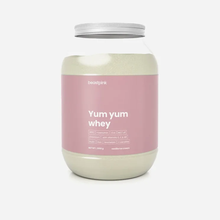 Protein Yum Yum Whey  - vanilková zmrzlina 6 x 1000 g