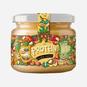 Proteinové máslo kešu/kokos