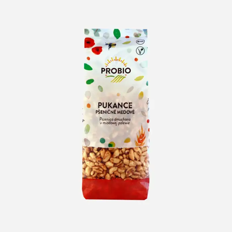 Pšeničné pukance medové BIO 6 x 100 g