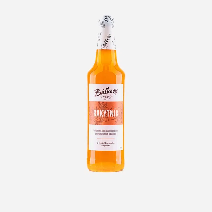 Rakytníkový sirup 12 x 500 ml