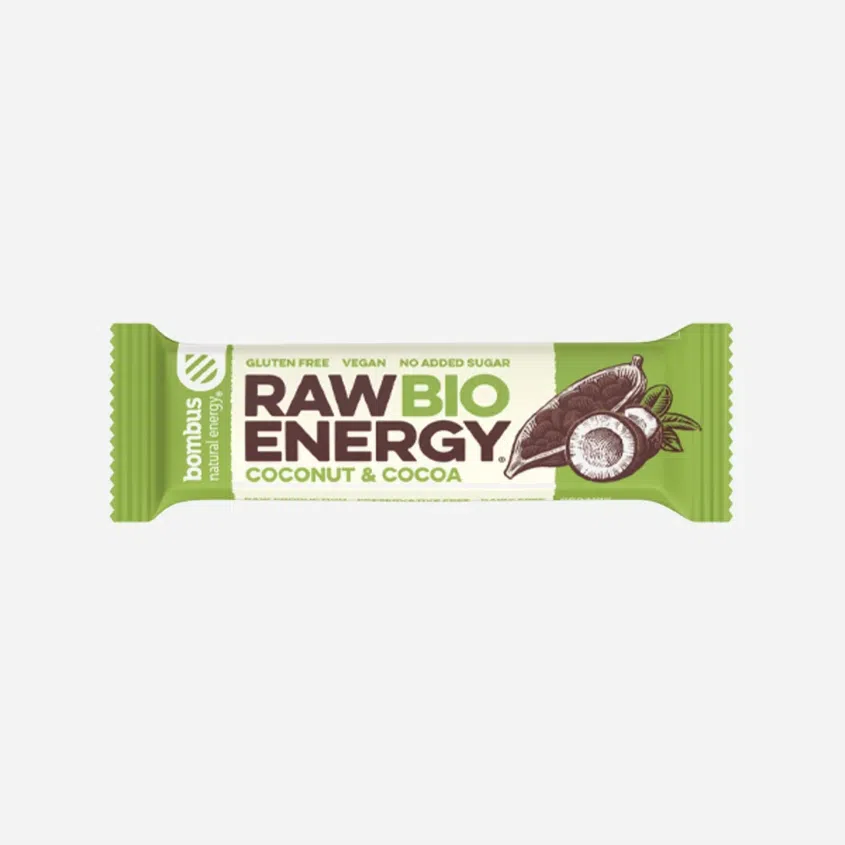 Raw ENERGY Kokos a kakao BIO 12 x 50 g