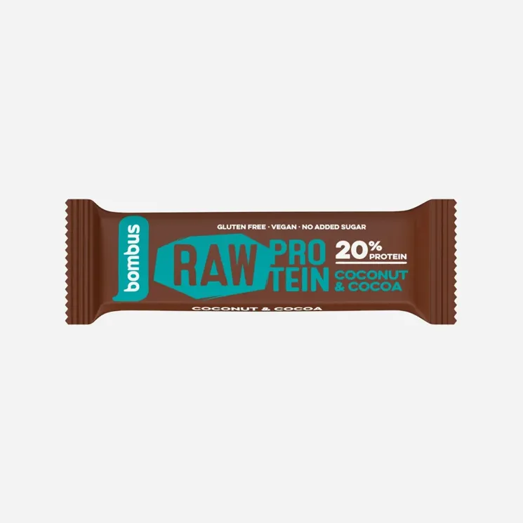Raw PROTEIN Kokos & kakao 12 x 50 g