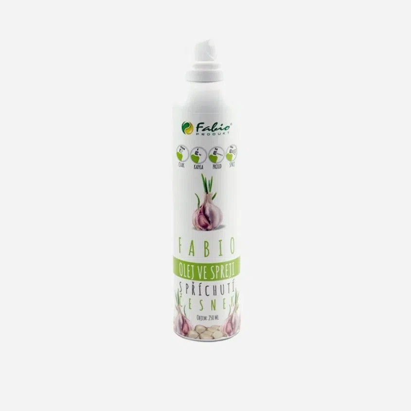 Řepkový olej ve spreji Česnek 6 x 250 ml