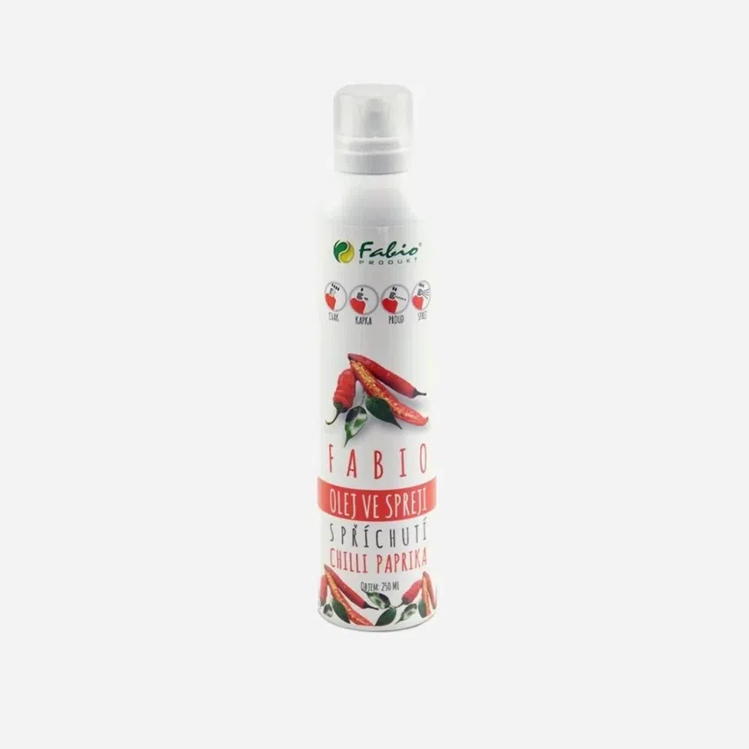 Řepkový olej ve spreji Chilli paprika