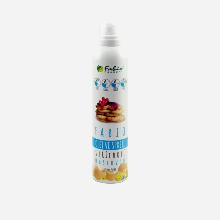 Řepkový olej ve spreji Máslový 6 x 250 ml