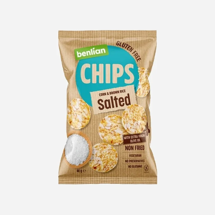 Rice chips klasik 6 x 60 g