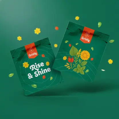 Rise & Shine BIO bylinný čaj 6 x 20 ks