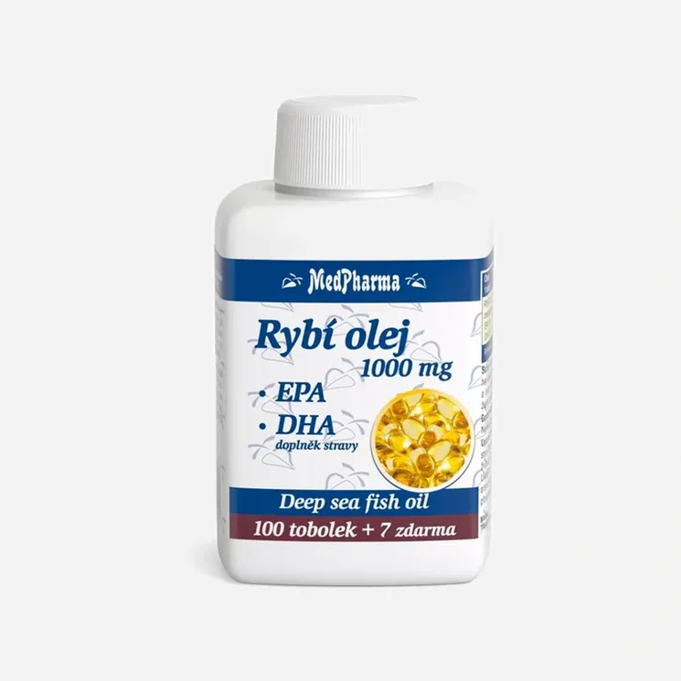 Rybí olej 1000 mg 6 x 107 tablet