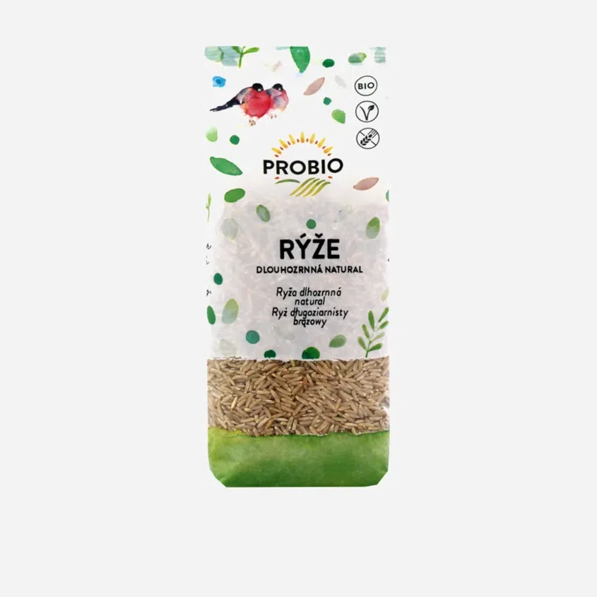 Rýže dlouhozrnná natural BIO 6 x 500 g
