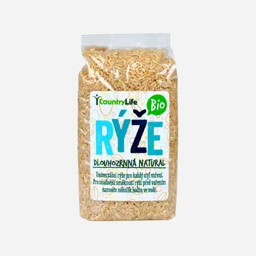 Rýže dlouhozrnná natural BIO