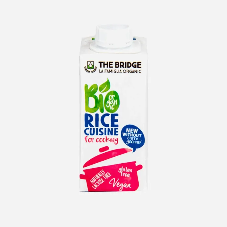Rýžová alternativa smetany 7 % tuku BIO 200 ml 12 x 250 ml