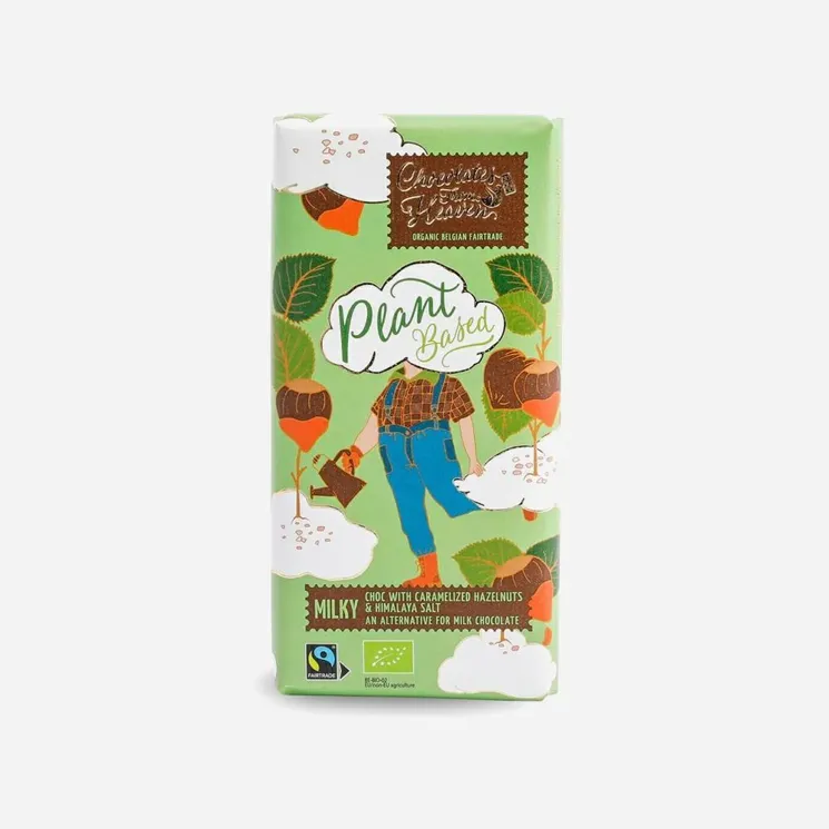 Rýžová VEGAN čokoláda s kar. lísk. oříšky a him. solí 51% BIO 6 x 100 g