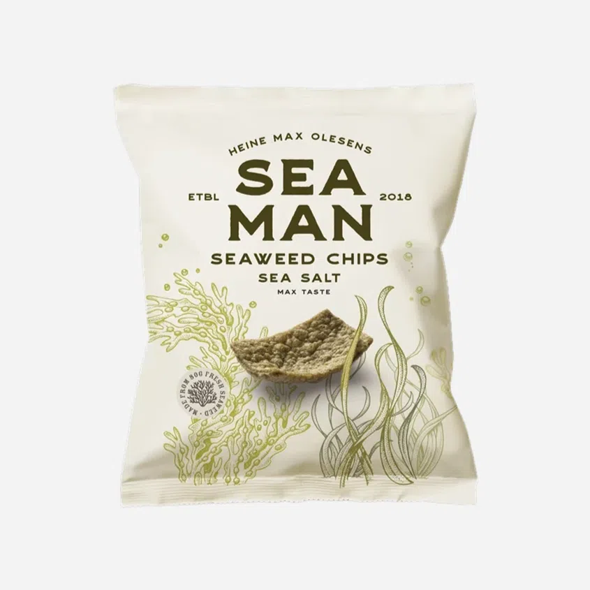Seaweed chips mořská sůl