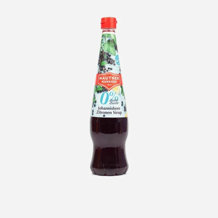 Sirup 0% cukr Černý rybíz-citron