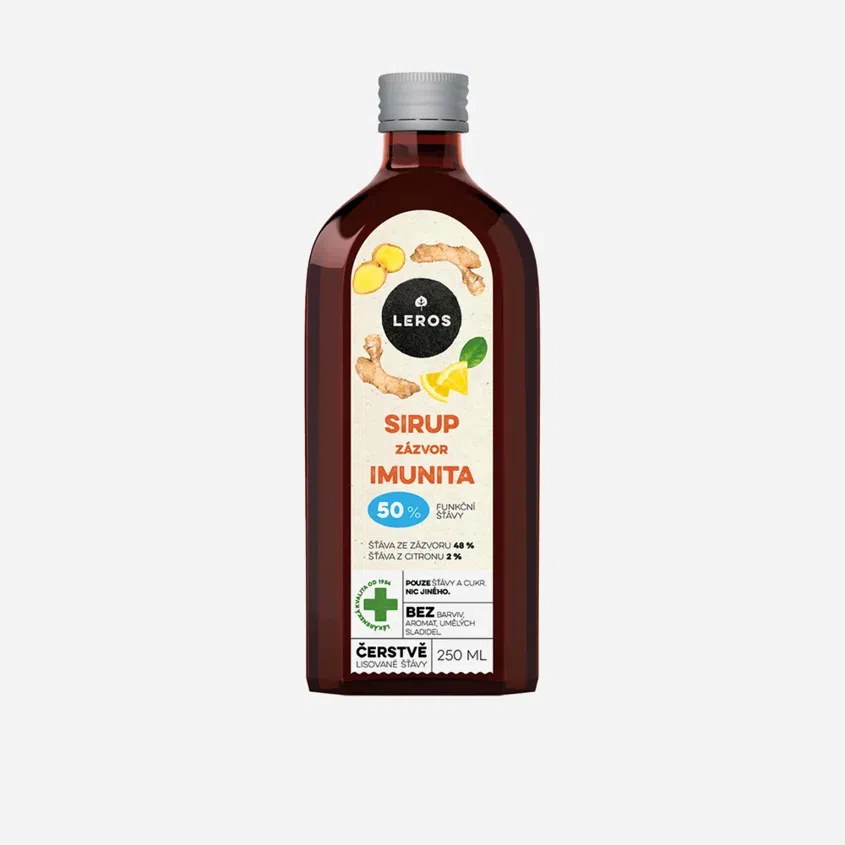 Sirup Zázvor Imunita 12 x 250 ml