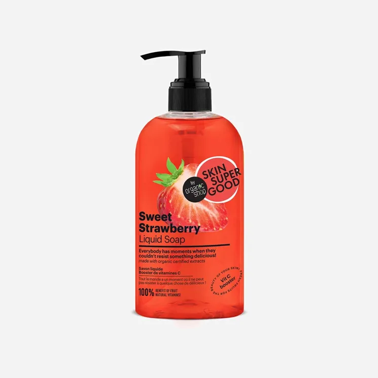 Skin super good Tekuté mýdlo sladká jahoda 5 x 500  ml