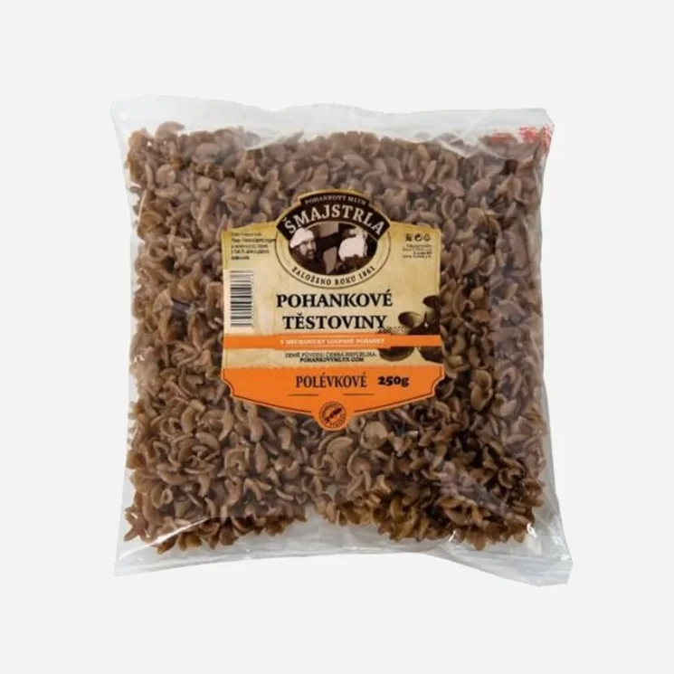 Šmajstrla Pohankové těstoviny polévkové 6 x 250 g