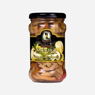 Směs hub v sladkokyselém nálevu 314 ml ()