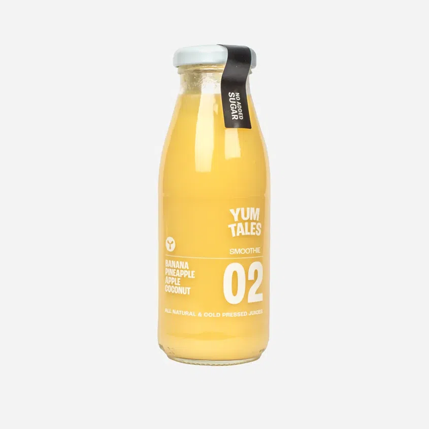 Smoothie banán, ananas a kokos 12 x 240 ml