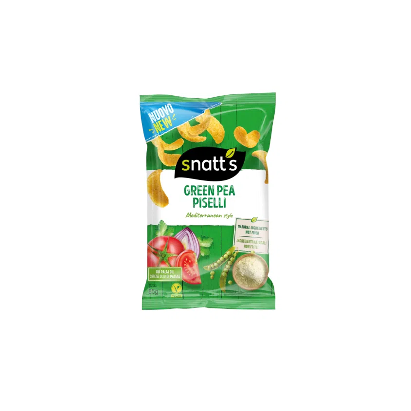 Snack hráškový chips zelenina a koření - expirace 16.10.2026