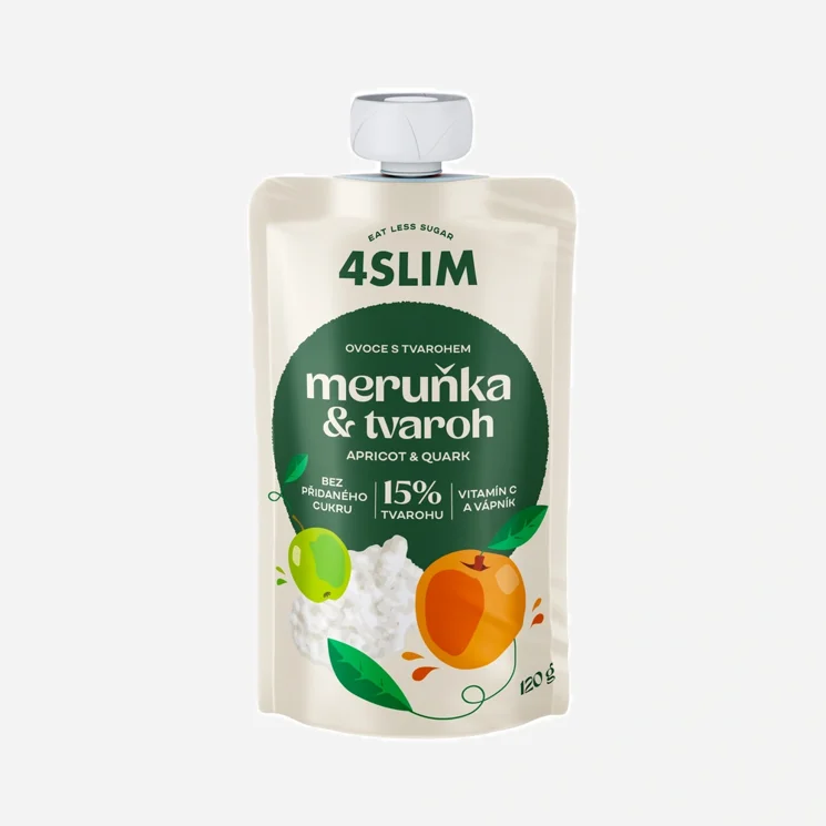 Snack meruňka & tvaroh