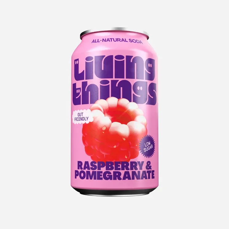 Soda malina a granátové jablko 12 x 330 ml