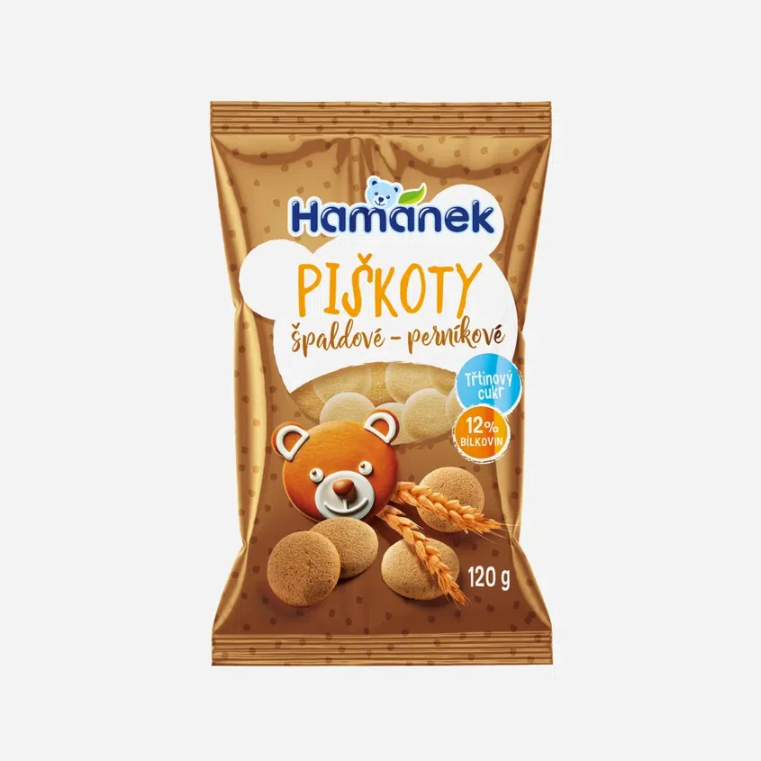 Špaldové piškoty perníkové