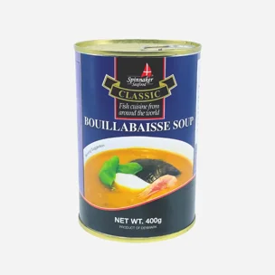 Spinnaker Polévka z mořských živočichů a zeleniny Bouillabaisse
