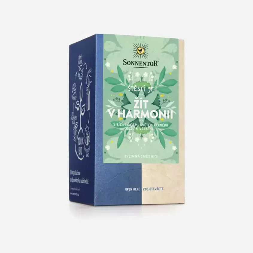 Štěstí je žít v harmonii BIO 6 x 27 g