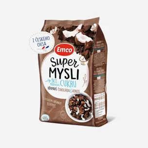 Super mysli čokoláda a kokos 6 x 500 g