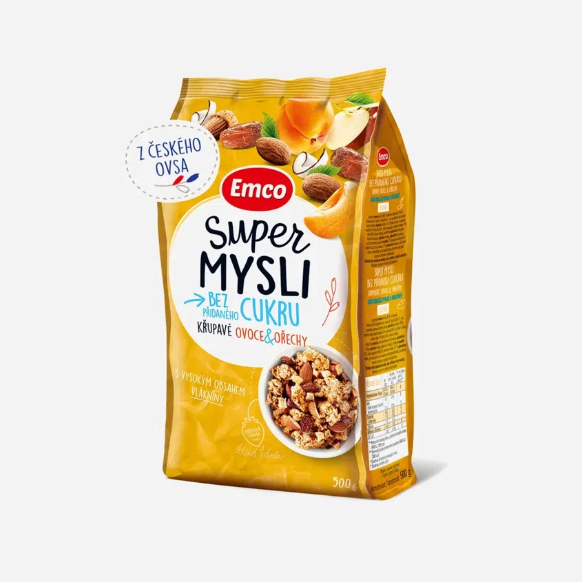 Super mysli ovoce a ořechy 6 x 500 g