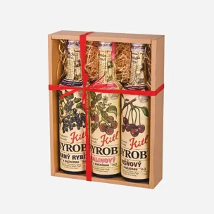 Syrob Červené ovoce (malina, višeň, černý rybíz) 12 x 1500 ml