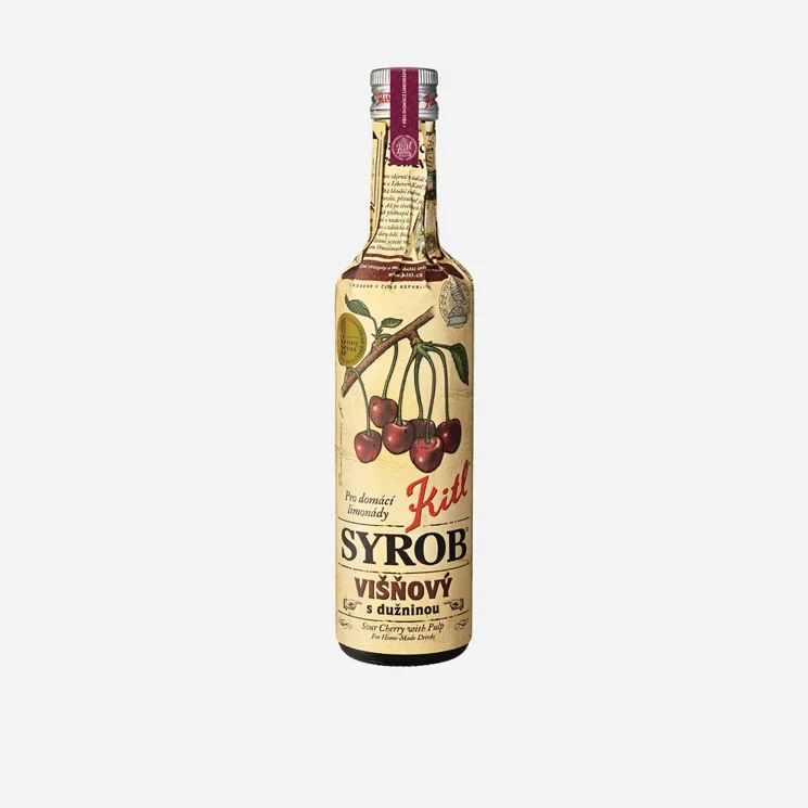 Syrob višňový s dužninou